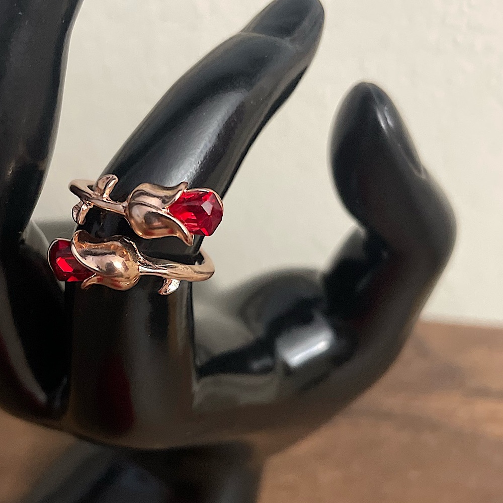 Adjustable Rose Ring - Picture 6 of 9